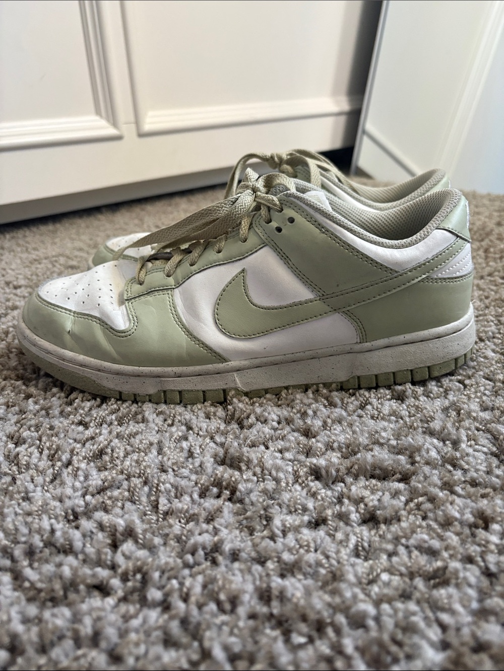Women’s Nike Dunks Light Green